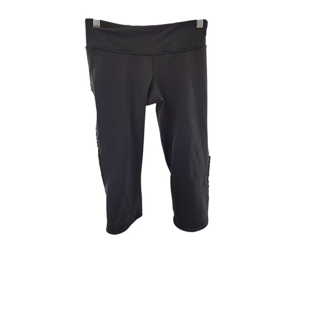 Lululemon Run Fast And Free Crop Black 4
